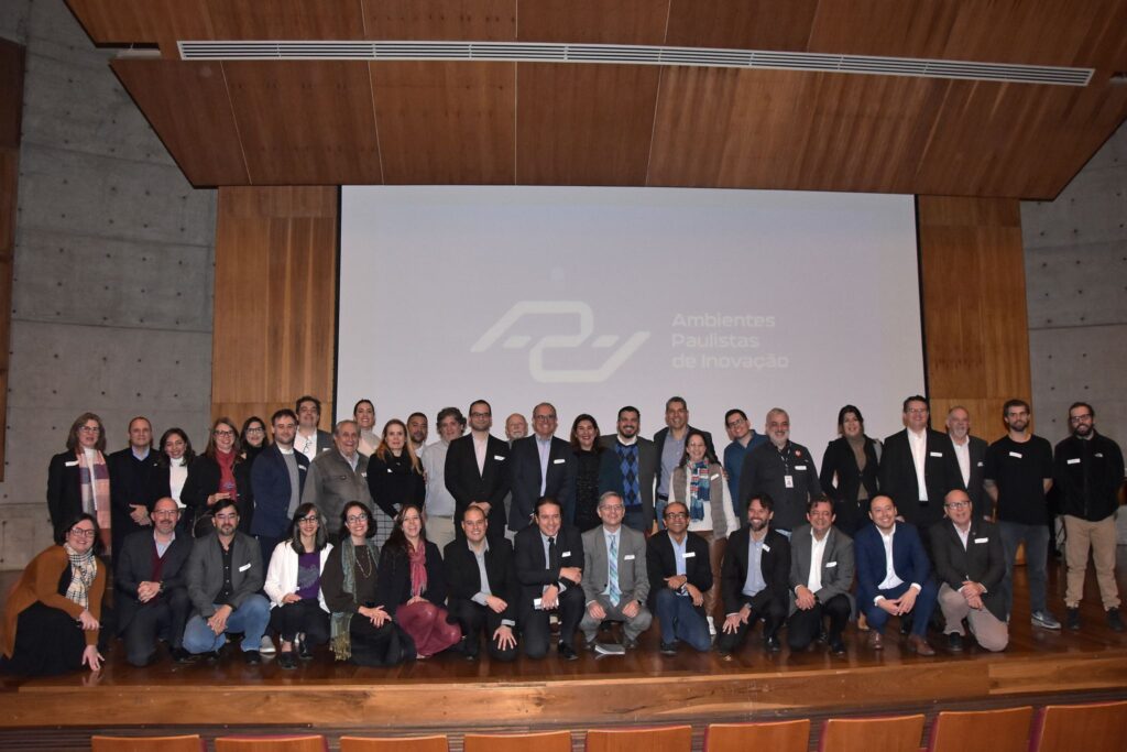 Lançamento da Rede API no Auditório do Complexo Brasiliana, no Campus Butantã da Universidade de São Paulo, em 29 de agosto de 2023. (Foto: Helber Aggio - PMSA).